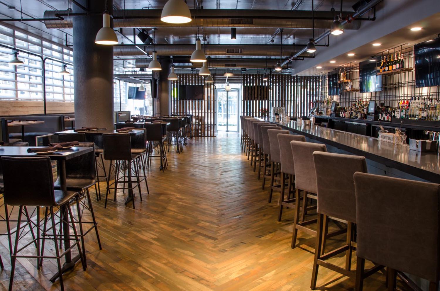 Highline Bar + Lounge Dining Area